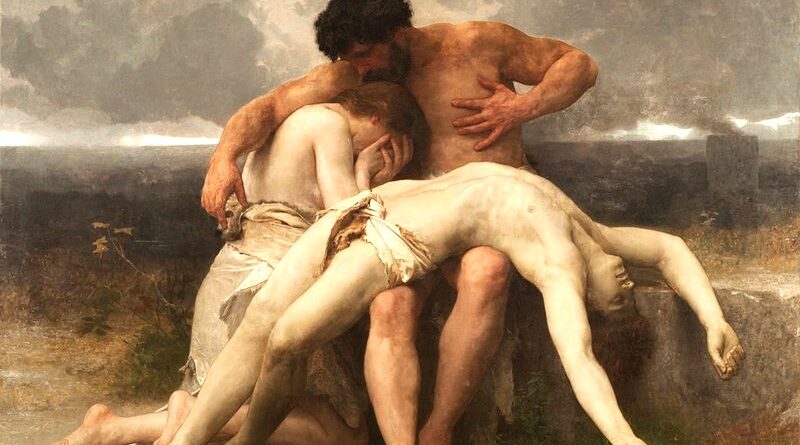 "Il primo lutto", William Bouguereau, 1888.